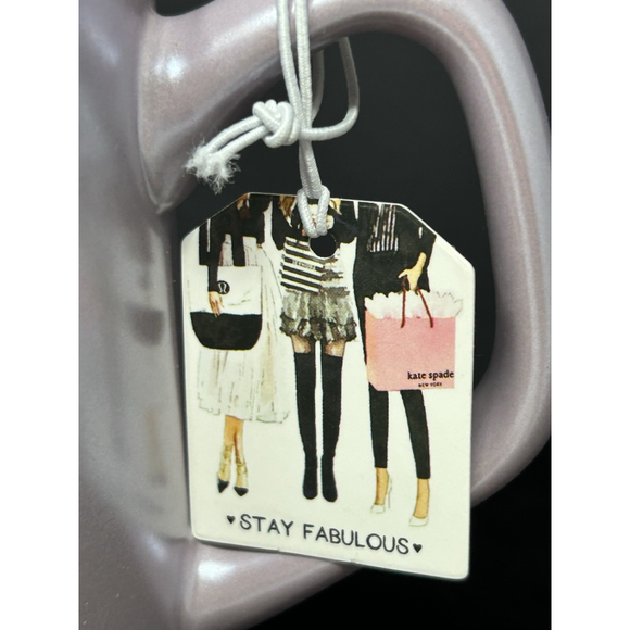 Amanda Greenwood Art Mug Cup 16oz Designer Fashion Fabulous You Channel NWT - Picture 3 of 6